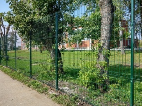 3D заборы для школы 90 метров фото в Солнечногорске-30